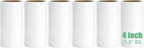 4 inch Lint Roller Refills Compatible with Evercare PetLovers Extra Sticky Lint Roller 6 Pack of Refills Only 60 Sheets per Refill 360 Sheets Total (1 1/2'' Inside Dia.)