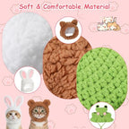 8 Pcs Cat Costume Hats, Cat Costume Halloween Bunny Hat Outfit with Ears, Cute Bear Pet Hat, Funny Pet Hats for Kitten and Small Dogs Puppy Party Christmas Easter Accessory Headwear - Image 3