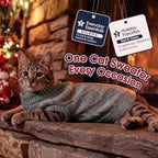 IECOii Cat Sweater for Cats, Warm Knit Kitten Clothes for Fall Winter, XS-L - Image 7