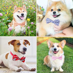 Segarty Bowties for Dogs, 60 Dog Bow Tie Collar, Adjustable Bowties for Small Medium Pets Large Puppy Neck Bows Bulk Assorted Pet Grooming Accessories Birthday Wedding Party Holiday Festival - Image 6