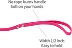 Waterproof Long Dog Leash Recall Training Lead 5 10 16 30 50 Foot for Large Medium Small Dogs Outdoor Training Walking Playing and Camping