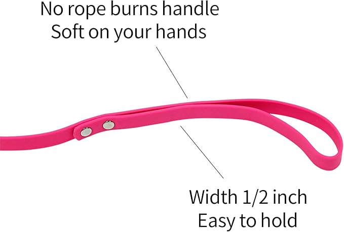 Waterproof Long Dog Leash Recall Training Lead 5 10 16 30 50 Foot for Large Medium Small Dogs Outdoor Training Walking Playing and Camping