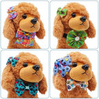 120PCS Dog Bows Pack Include 60PCS Dogs Collar Flowers and Bowties Attachments 20PCS Bowties with Adjustable Collar 40PCS Hair Bows for Small Medium Cats Pets Paw Bone Grooming Accessories - Image 4