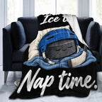 Sleepy Hockey Blanket Throw Gift for Girls Women 80"X60" by Unknown