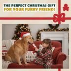 Santa Claus Squeaky Dog Toy – Soft Christmas Plush Pet Toy with Built-in Squeaker for Small and Medium Dogs, Holiday Fetch & Interactive Play - Image 5