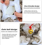Smalody Interactive Robot Cat Sound Control Electronic Plush Toy White | Soft plush electronic cat pet responds to sound & movement. Safe interactive toy bringing realistic fun and joy to kids.