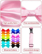 PET SHOW 30 Pack Small Dog Bowties Bulk Solid Colors - Image 3