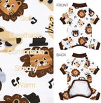 XPUDAC 4 Pack Dog Pajamas Comfy Dog Pjs Puppy Clothes for Small Dogs, S - Image 6