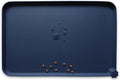Hoki Found XX-Large Silicone Pet Feeding Mats - Non Slip Dog Cat Bowl Placemats - Waterproof, Carpet Safe - French Navy