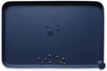 Hoki Found Large Waterproof Silicone Pet Food Mats Tray - Non Slip Pet Bowl Mats Placemat - Dog Pet Cat Feeding Mat - Dog Cat Food Mats -Pet Water Mats for Floors - French Navy