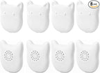 8 Pcs Deodorizer Compatible with Cumrige Fumoi Automatic Cat Litter Box | Cute Cat Shaped Design, Long-Lasting Camellia Flower Scent