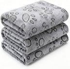 CADONO 1 Pack 3 Blankets for Dog Puppy Cat (Medium 30x20'', Grey) by CADONO