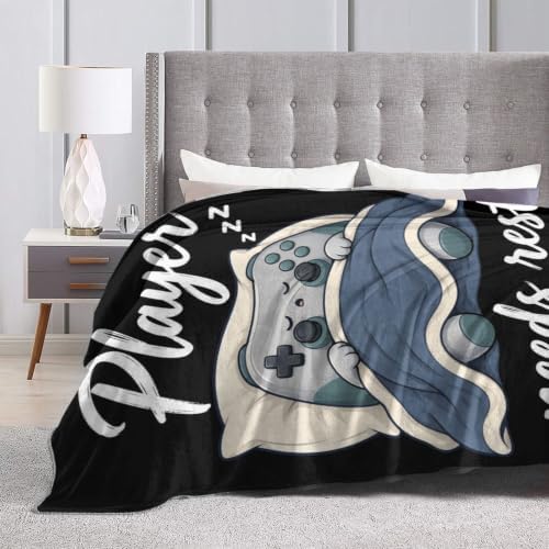 Sleepy Game Controller Blanket Throw Gift for Girls Women 60"X50" - Image 6