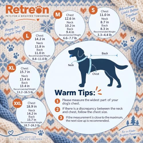 Dog Sweater for Small Dogs Girl Boy Winter, Dog Clothes, Red, S - Image 2