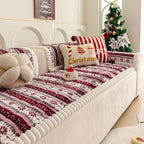 Christmas Couch Cover, Christmas Plush Sofa Cover for Dog Pet 1PC - Image 2