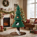 YITAHOME 60 in Christmas Cat Tree with 2 Large Condos by YITAHOME