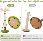 Flower Cat Scratching Post, 45 Inch Scratching Post for Indoor Cat Adults - Image 3