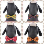 Halloween Dog Bow Ties Bulk for Small Dogs 30 Pack 3.9"*2.1" S - Image 4