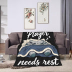 Sleepy Game Controller Blanket Throw Gift for Girls Women 60"X50" - Image 3