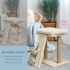 2PCS Cat Scratching Post Replacement, 15.7in M8 Cat Tree Replacement Parts - Image 4