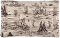 Western American Cowboy Dog Bed Mat Washable Anti Slip Bottom Comfy Kennel Pad Cat Crate Mat Dog Pet Pad 18 x 24 Inches by Mazeann
