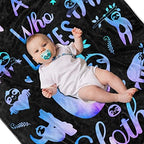 Sloth Throw Blanket, Soft Cozy Fleece Throws, 60" x 50" - Image 4