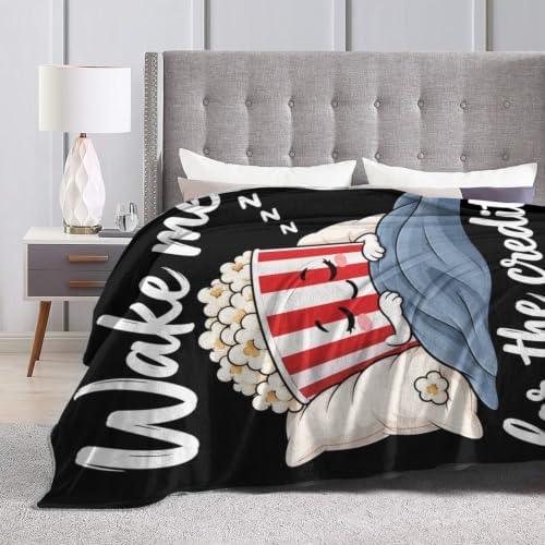Sleepy Popcorn Blanket Throw Gift for Girls Women 50"X40" - Image 6