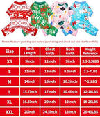PET SHOW 4 Pack Christmas Velvet Dog Pajamas for Extra Large Dogs - Image 2