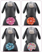 PET SHOW 50 Pack Dog Collar Flowers and Bows Bulk Paw Bone Random Assorted Small Medium Large Dogs Cats Charms Girl Boy Slide on Collars Harness Attachments Pet Costume Grooming Accessories - Image 4