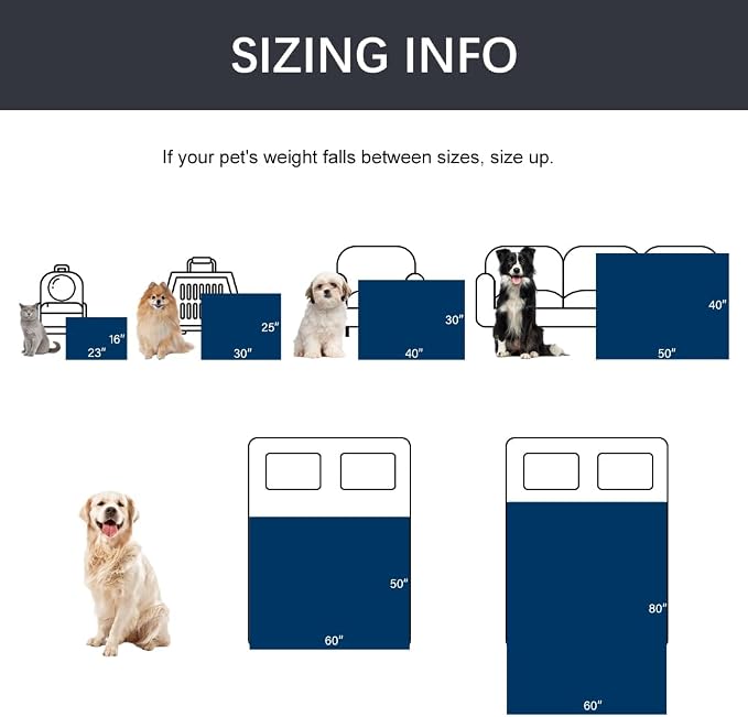 1 Pack 2 Dog Blankets for Small Dogs - 2 pcs Waterproof Dog Blanket Washable - Soft Sherpa Fleece Puppy Blanket for Kitten Doggy, Warm Cat Blankets for Indoor Cats, 25"X30", Grey