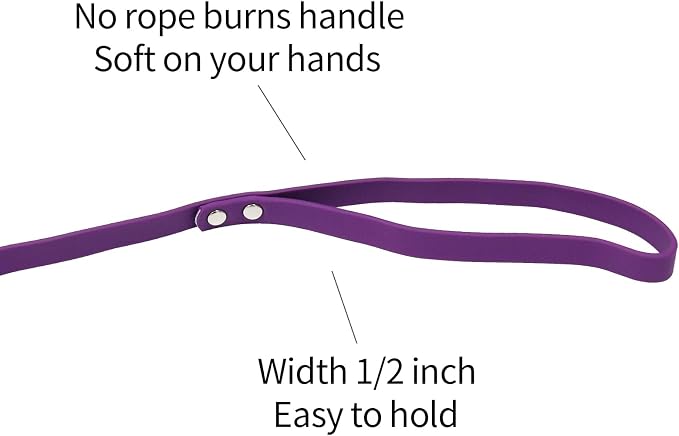 Waterproof Long Dog Leash Recall Training Lead 5 10 16 30 50 Foot for Large Medium Small Dogs Outdoor Training Walking Playing and Camping
