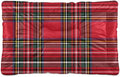 Traditional Red Tartan Plaid Dog Bed Mat for Small Dog Puppy Cat Kitten, Scottish Tartan Check Ultra Soft Pet Bed Mattress for Crate with Anti-Slip Washable, Green, 18 x 24 Inches by Mazeann