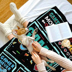 Gaming Blanket for Boys, Black, 40x60 Inches - Image 3