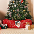 Rywell 3-in-1 Cat Tunnel Christmas Tree Skirt,Soft Plush Tunnel Bed for Indoor Cats Play, Rest & Hide, Foldable Cat Tunnel with Cozy Cushion & Toy Balls, Perfect for Christmas Tree Decor by Rywell