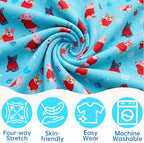 Dog Pajamas for Medium Large Dogs, Soft Stretchy Four-Leg Dog Jumpsuit, Cozy Indoor Sleepwear, M - Image 3