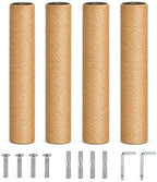 LEMONDA 31.5Inch Cat Scratching Post,Cat Scratcher Tree with 3 Scratching Poles & 2 Interactive Dangling Balls,Cats Scratching Posts for Indoor Kitten & Adult Cats (4 Posts) - Image 2