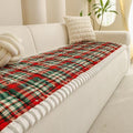 Christmas Couch Cover, Christmas Plush Sofa Cover for Dog Pet 1PC by PJLZJFBY