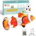Potaroma Cat Toys Flopping Fish with SilverVine and Catnip by Potaroma