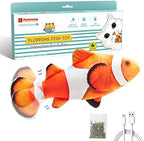 Potaroma Cat Toys Flopping Fish with SilverVine and Catnip by Potaroma