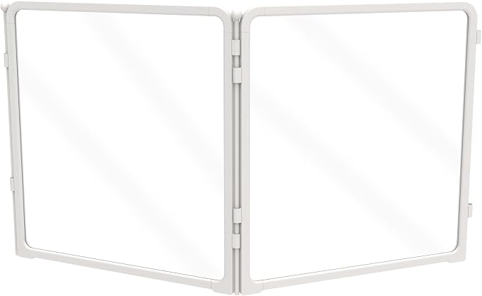FXW 2 Add-on Acrylic Panels for AuraSpace Pro Dog Playpen, 24" H | Fits AuraSpace Pro Acrylic & Wire Mesh Indoor Dog Playpen 24"H, Includes 2 Panels