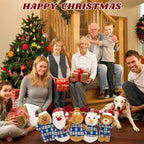 Christmas Dog Toys Set of 5pack Stuffed Gift for Puppy - Image 6