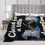 Sleepy Drawbridge Blanket Throw Gift for Girls Women 80"X60" - Image 6