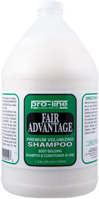 Chris Christensen Pro-Line Fair Advantage Shampoo & Conditioner - Premium Volumizing Shampoo for Dogs - Build Body While Providing Moisture - Anti Static Formula - 2 in 1 Shampoo & Conditioner-Gallon