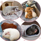 Reginary 4 Pcs Guinea Pig Fleece Cage Liners, Adorable Paw, 12 x 12 Inch - Image 4