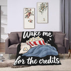 Sleepy Popcorn Blanket Throw Gift for Girls Women 60"X50" - Image 3