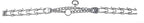 Herm Sprenger Prong Dog Training Collar, 3.2mm x 23in Medium, Ultra-Plus Chrome Plated Steel Pet Pinch Collar No-Pull Collar for Dogs Anti Pull Training Collar Made in Germany