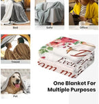 Mom Blanket Gifts for Women, Inspirational Birthday Gifts for Mom - Image 7