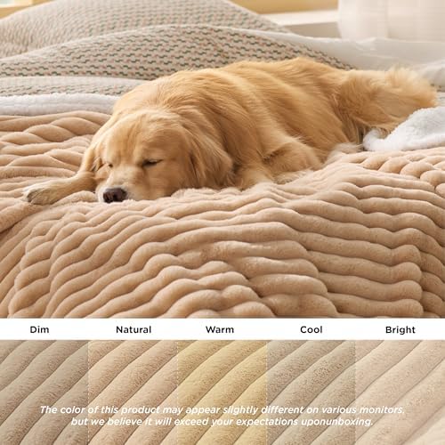 Bedsure ComfyFleece® Waterproof Dog Blankets for Small Dogs,25x35 - Image 5