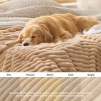 Bedsure ComfyFleece® Waterproof Dog Blankets for Small Dogs,25x35 - Image 5