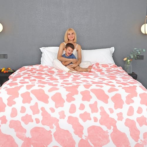 Pink Blanket, Queen/Full Size, 90"x90" - Image 4